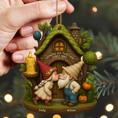 Growing Old Together Gnomes In Tree House
