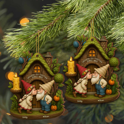 Growing Old Together Gnomes In Tree House