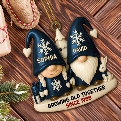 Growing Old Together With Gnomes And Snowflakes