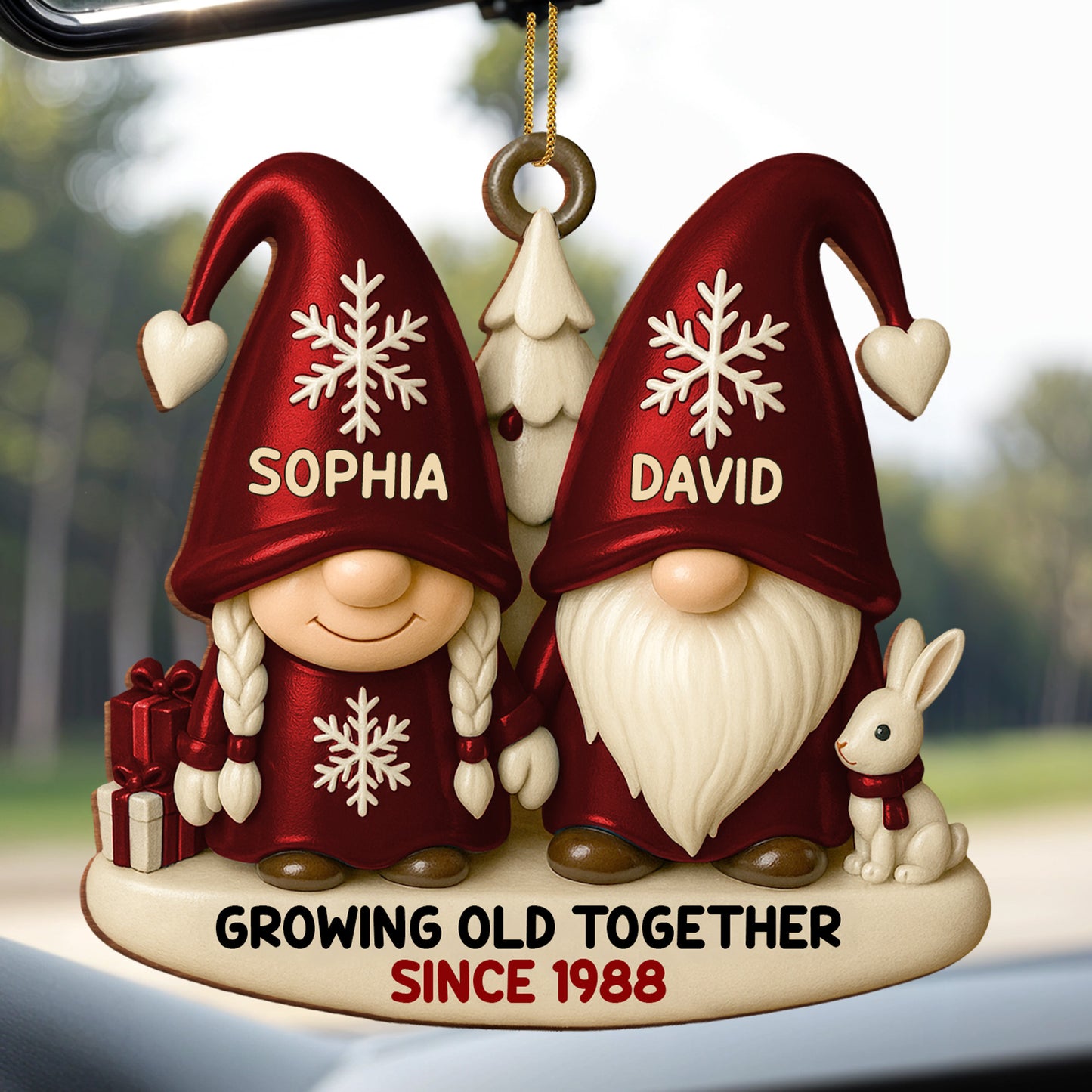 Growing Old Together With Gnomes And Snowflakes