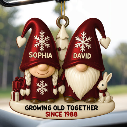 Growing Old Together With Gnomes And Snowflakes