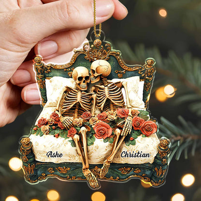 Celebrate Eternal Love, Skeleton Couple And Roses