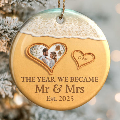 The Year We Became Mr & Mrs, Hearts, Beach