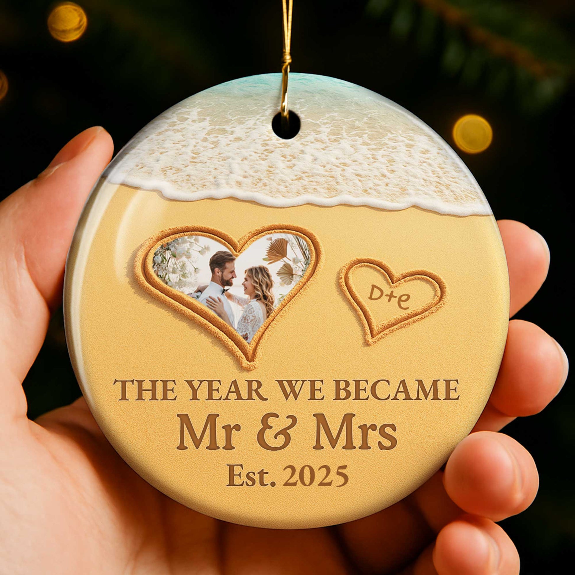 The Year We Became Mr & Mrs, Hearts, Beach