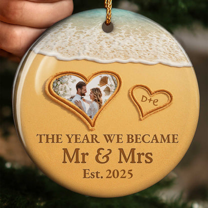 The Year We Became Mr & Mrs, Hearts, Beach