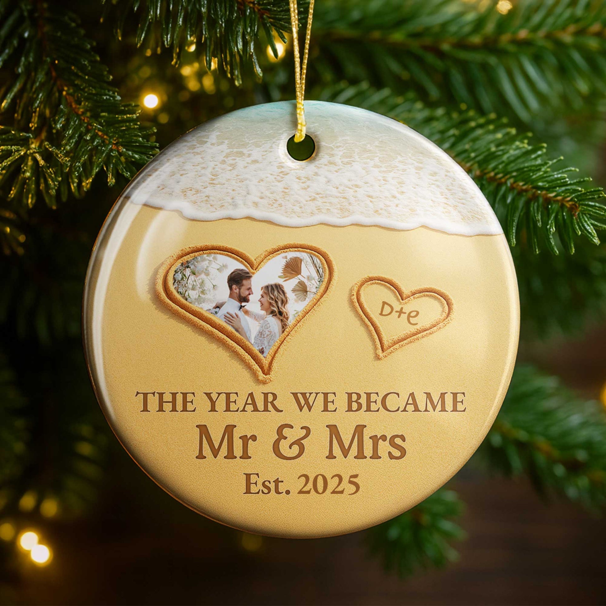 The Year We Became Mr & Mrs, Hearts, Beach