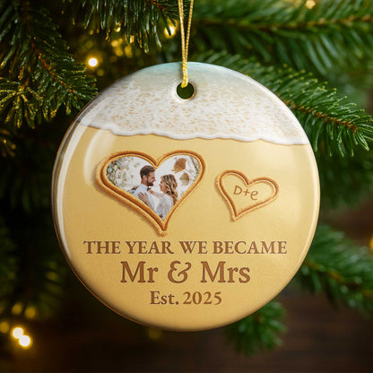 The Year We Became Mr & Mrs, Hearts, Beach