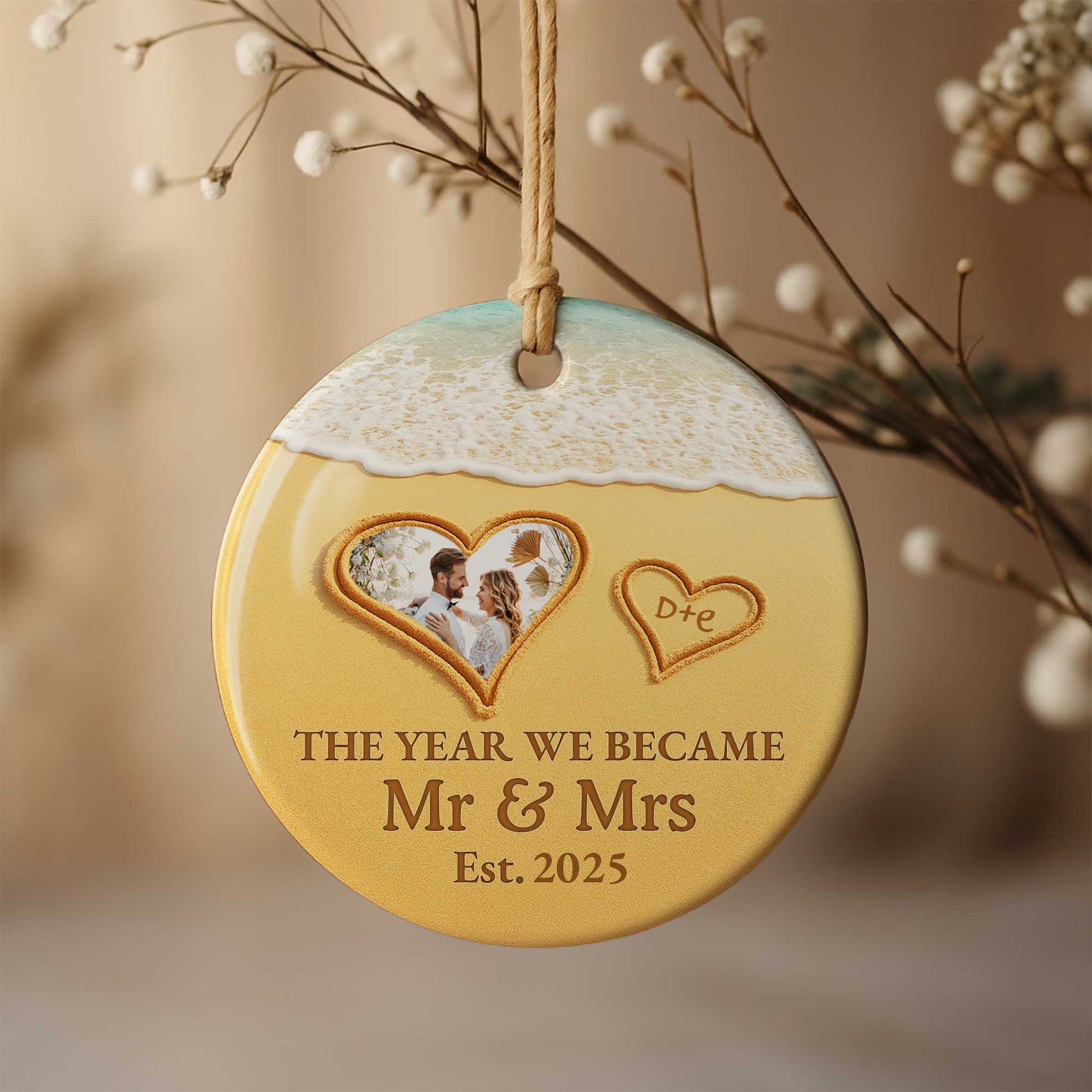 The Year We Became Mr & Mrs, Hearts, Beach