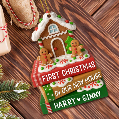 First Christmas In Our New House With Gingerbread And Candies