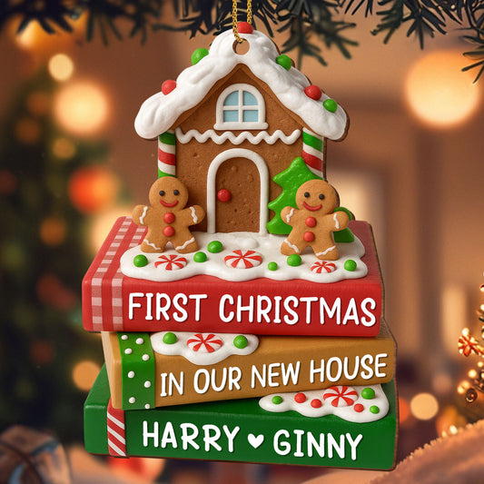 First Christmas In Our New House With Gingerbread And Candies