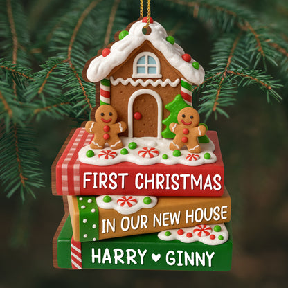 First Christmas In Our New House With Gingerbread And Candies