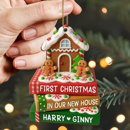 First Christmas In Our New House With Gingerbread And Candies