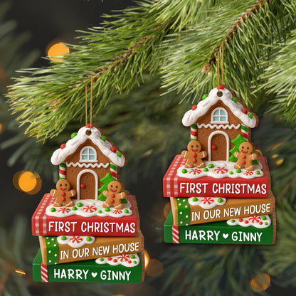 First Christmas In Our New House With Gingerbread And Candies