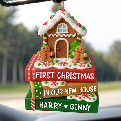 First Christmas In Our New House With Gingerbread And Candies