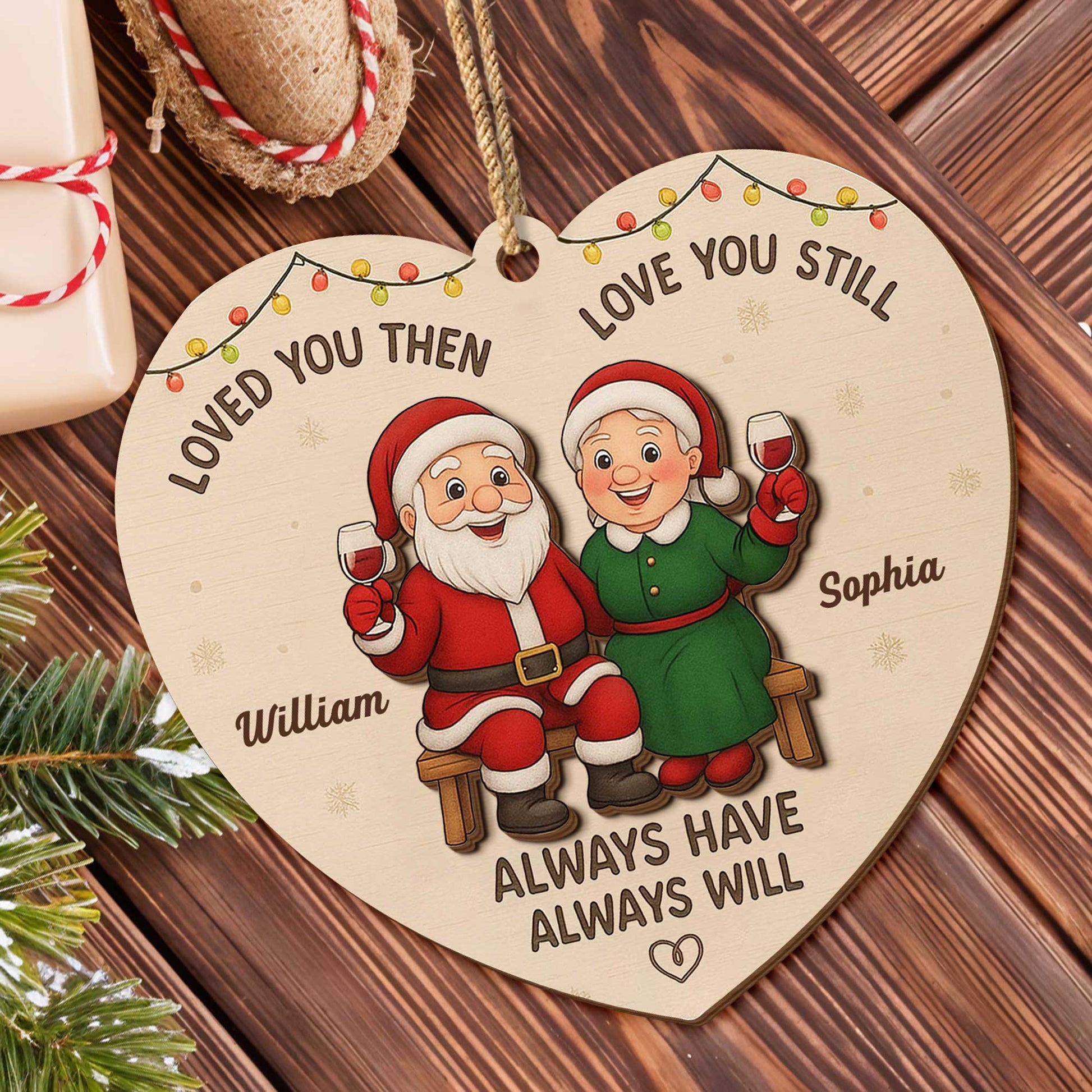Loved You Then, Love You Still, Santa And Mrs. Claus