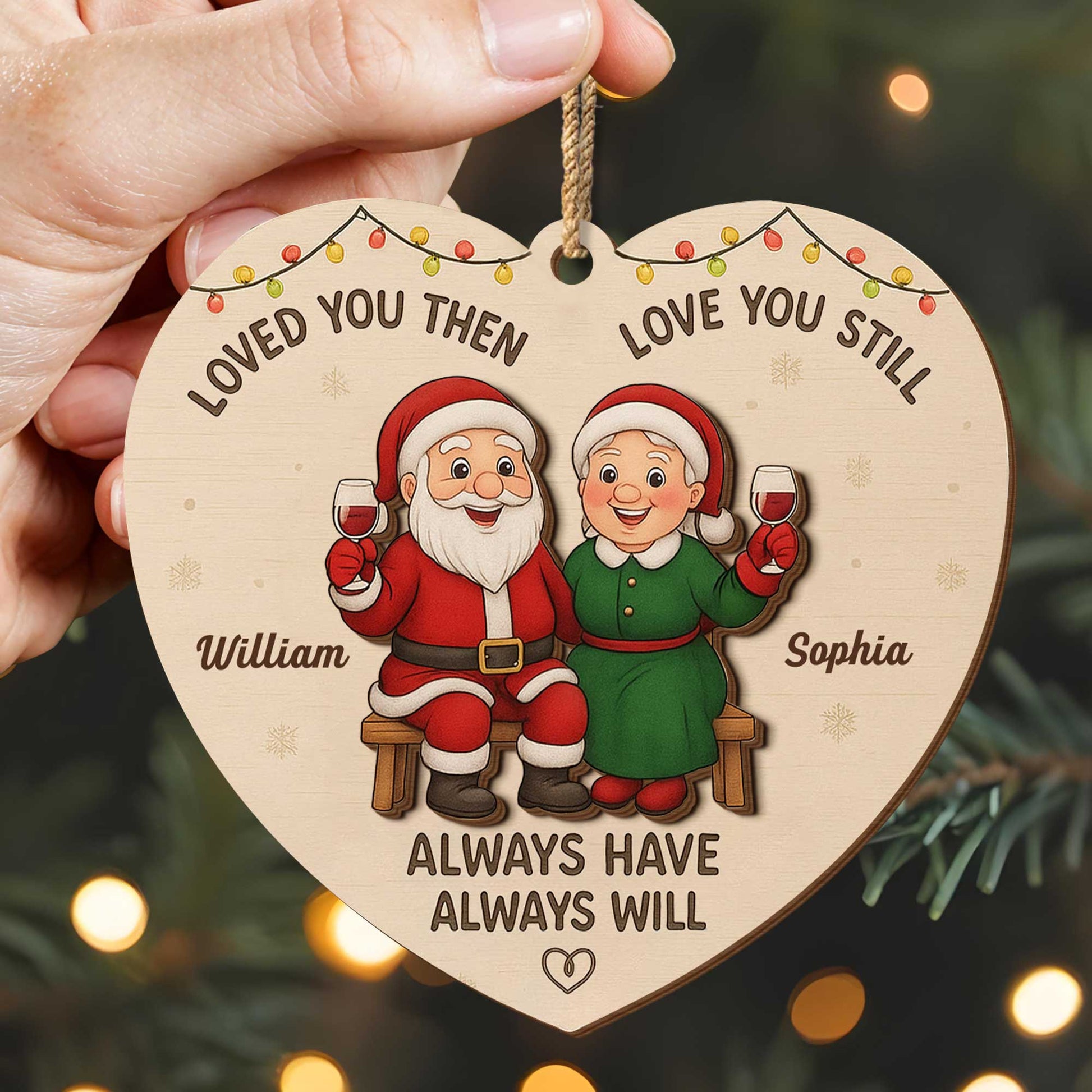 Loved You Then, Love You Still, Santa And Mrs. Claus
