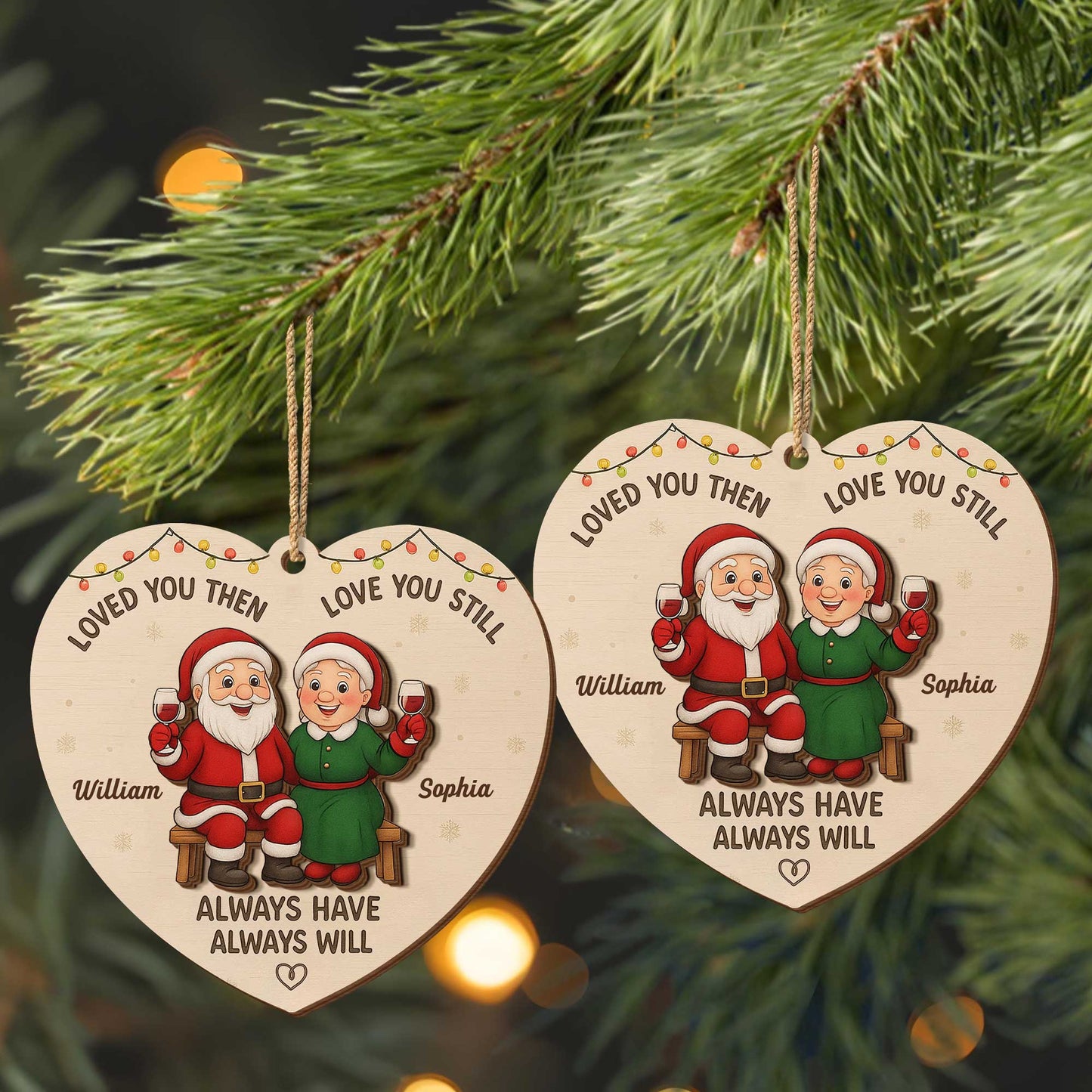 Loved You Then, Love You Still, Santa And Mrs. Claus