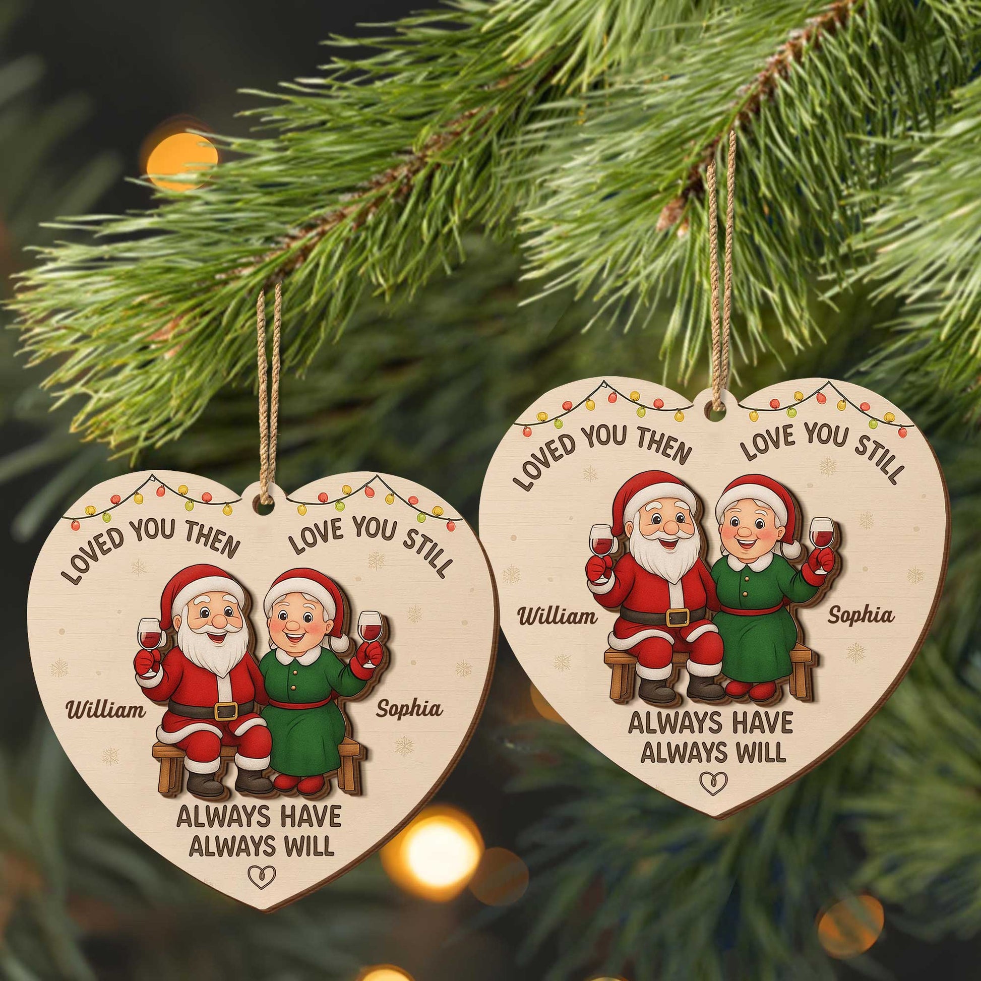 Loved You Then, Love You Still, Santa And Mrs. Claus