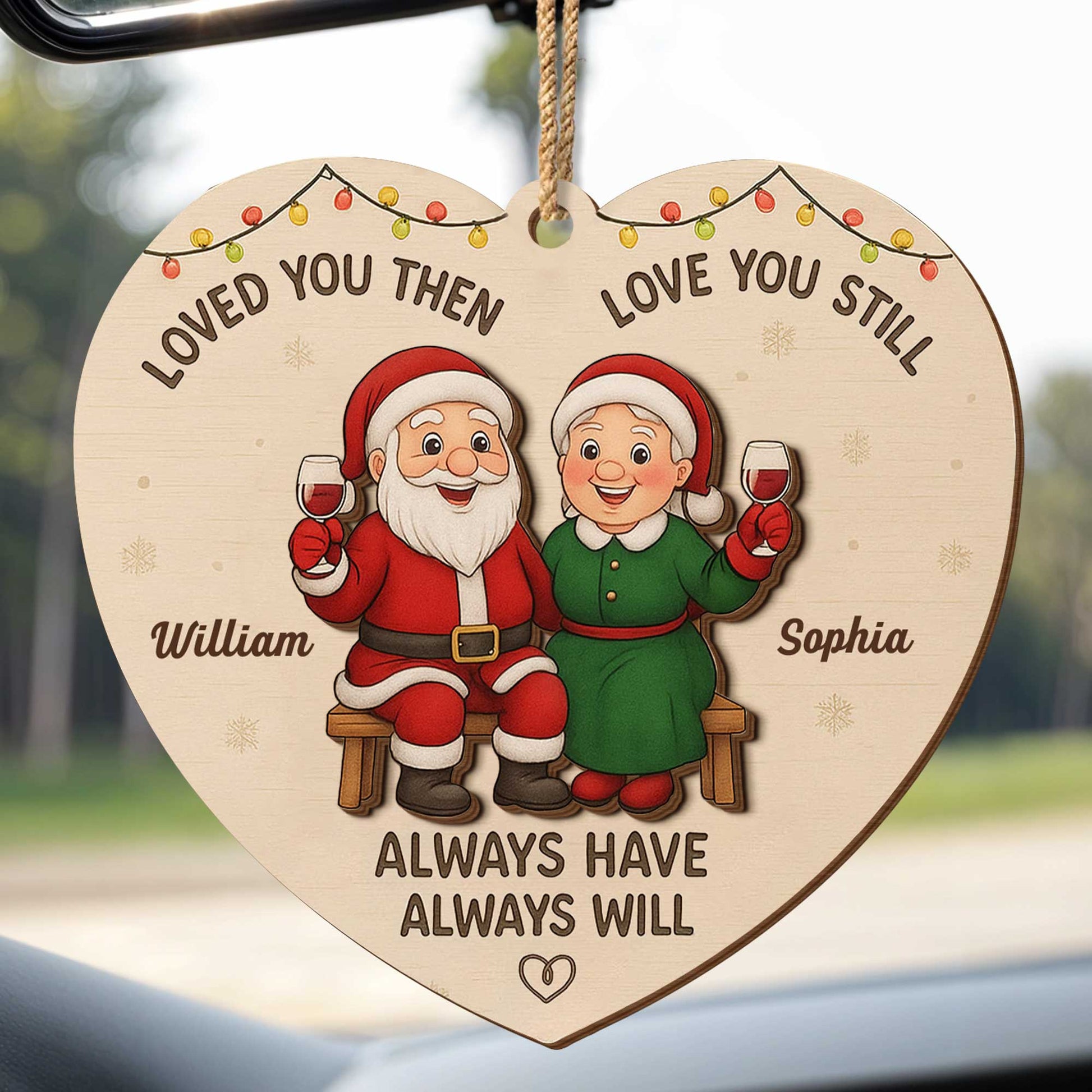 Loved You Then, Love You Still, Santa And Mrs. Claus