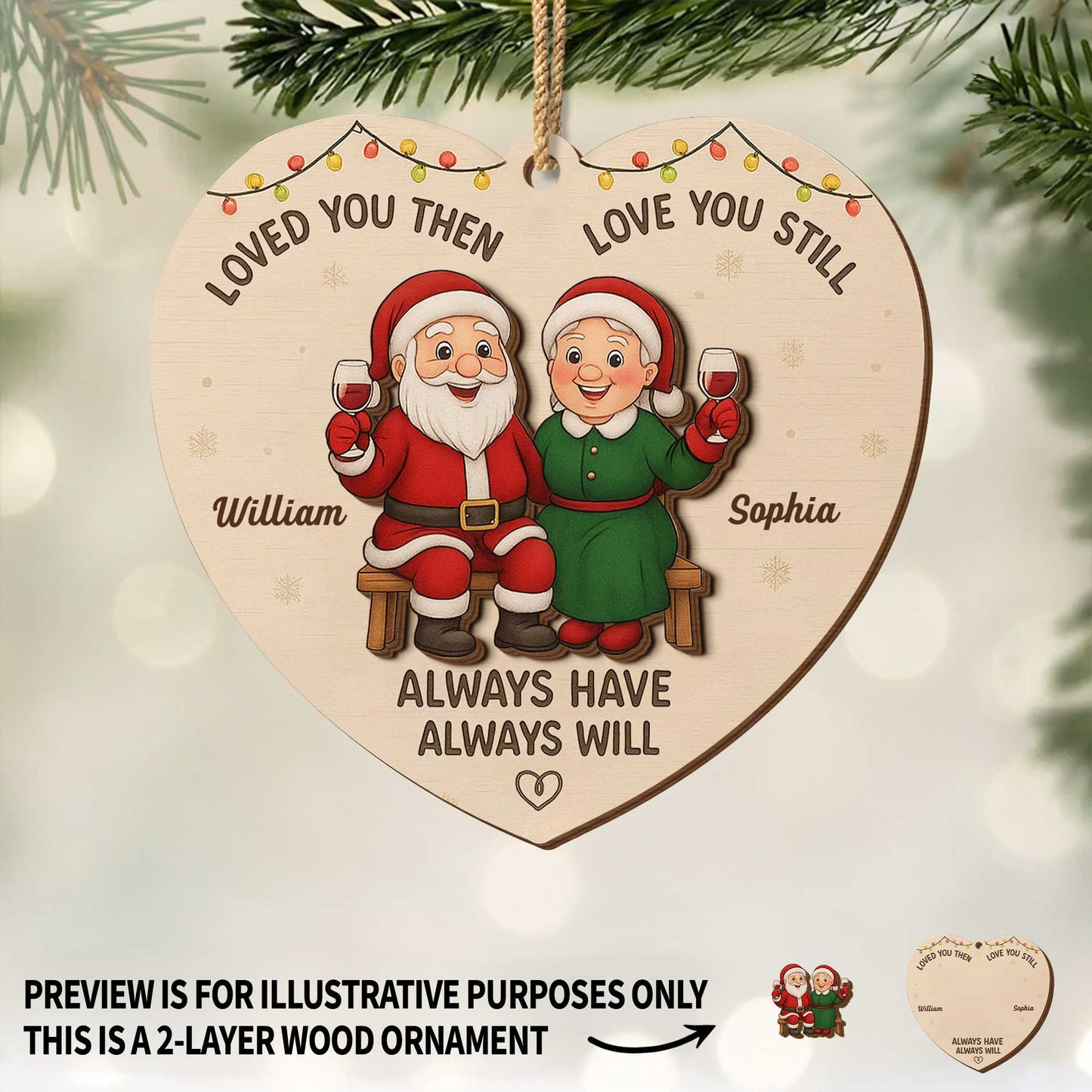 Loved You Then, Love You Still, Santa And Mrs. Claus