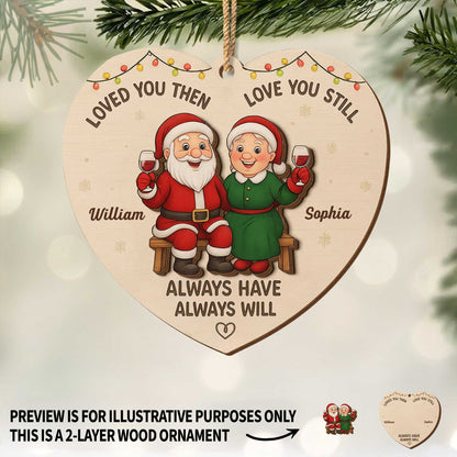 Loved You Then, Love You Still, Santa And Mrs. Claus