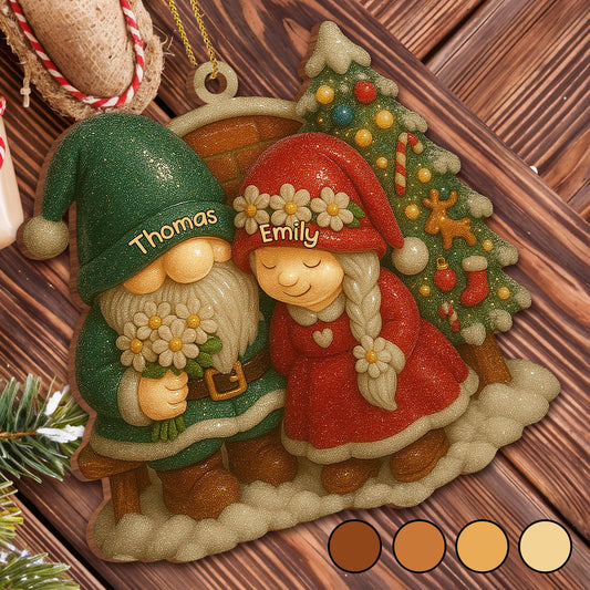 Cherish The Joyful Moments, Santa Claus and Christmas Tree