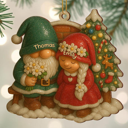 Cherish The Joyful Moments, Santa Claus and Christmas Tree