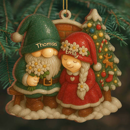Cherish The Joyful Moments, Santa Claus and Christmas Tree