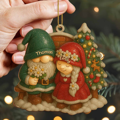 Cherish The Joyful Moments, Santa Claus and Christmas Tree