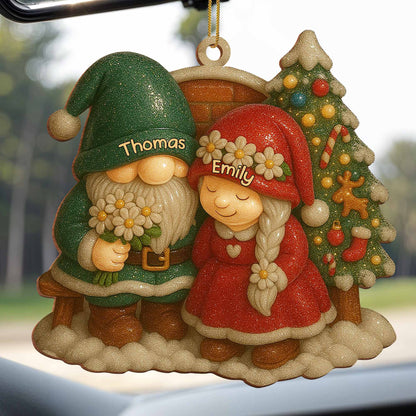Cherish The Joyful Moments, Santa Claus and Christmas Tree
