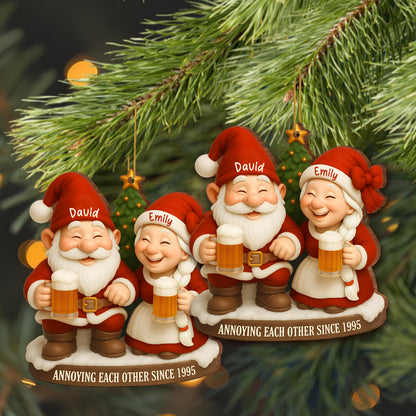 Annoying Each Other Since, Santa Claus With Beer Mugs