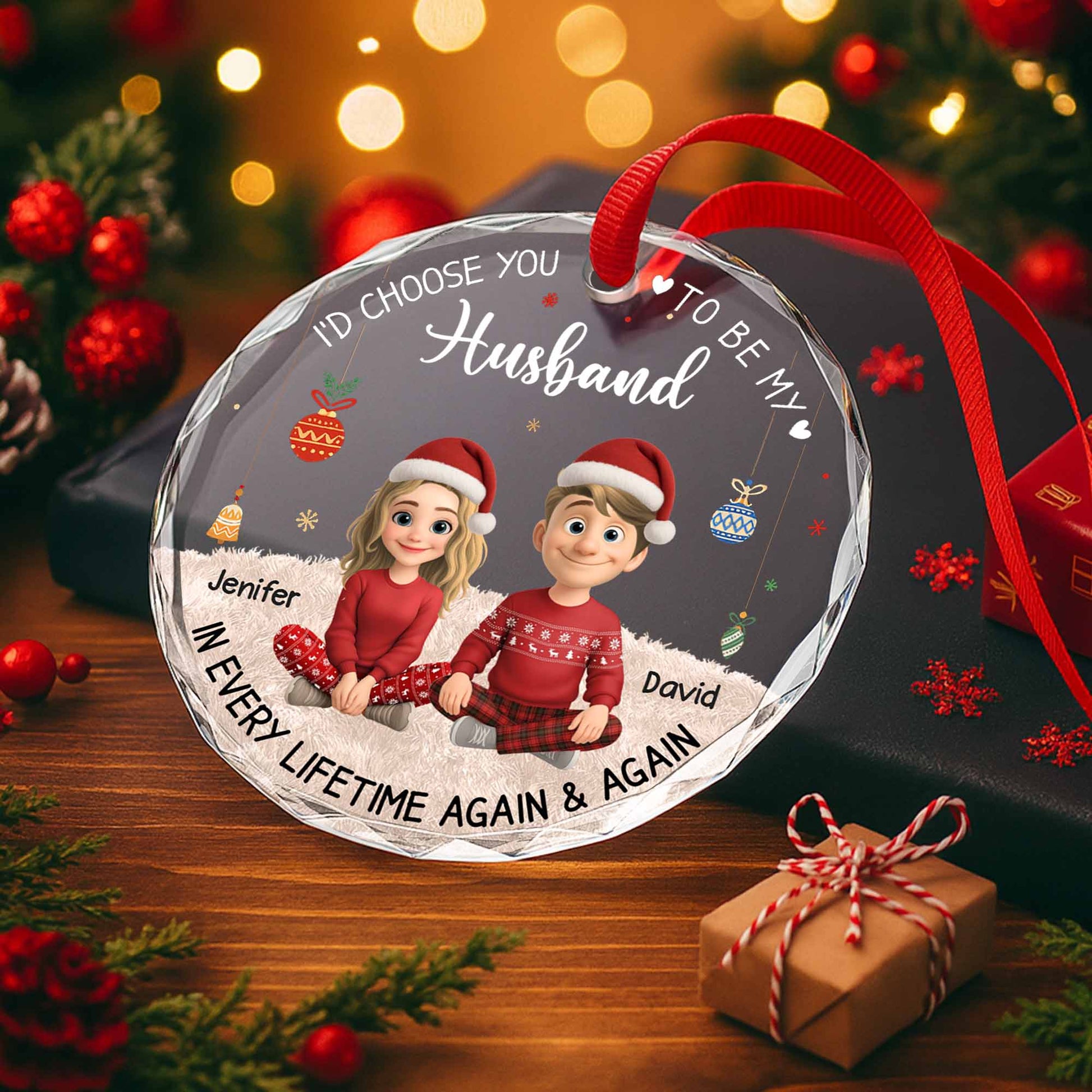 I'd Choose You To Be My Husband, Christmas Hats and Ornaments