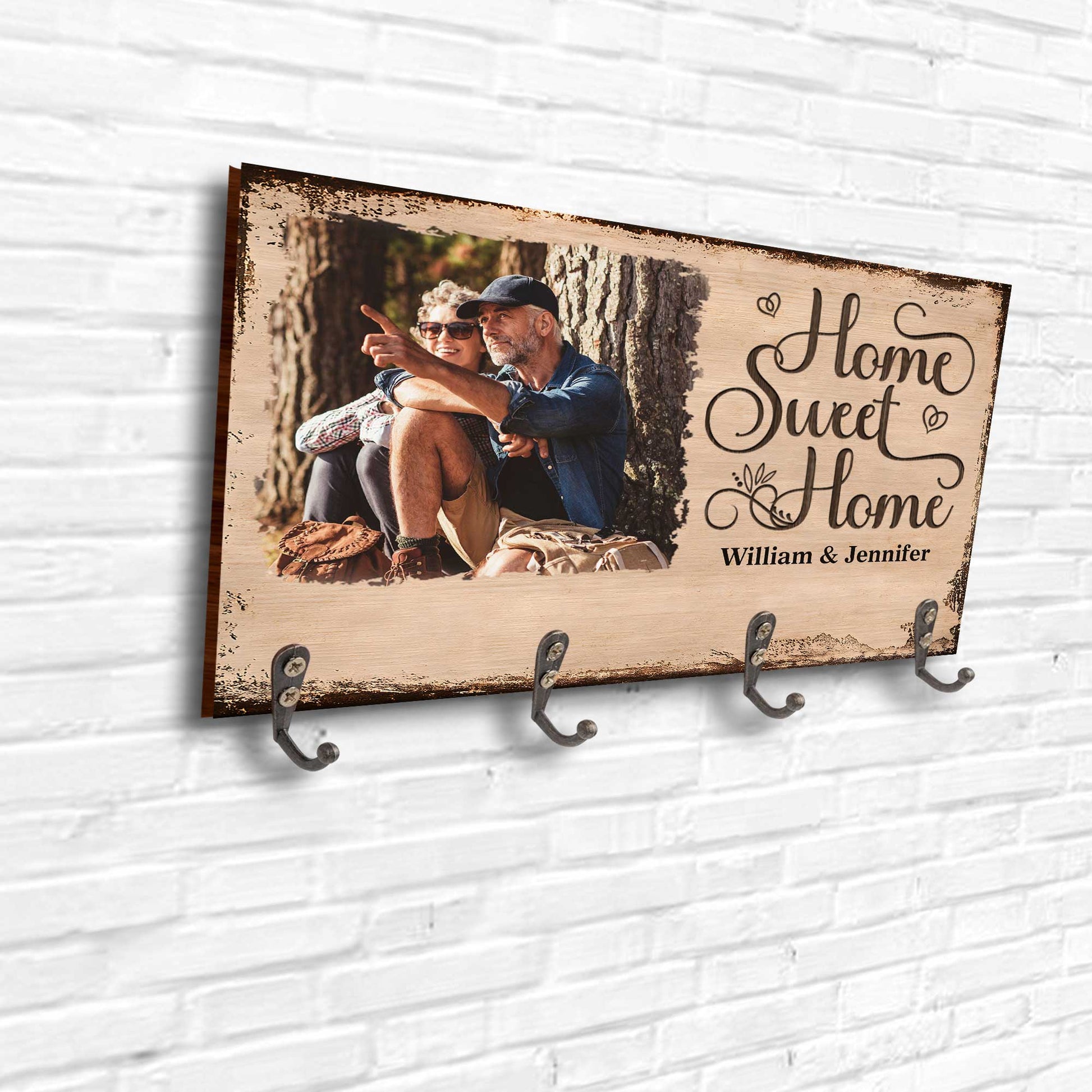 Home Sweet Home With Photo of A Couple