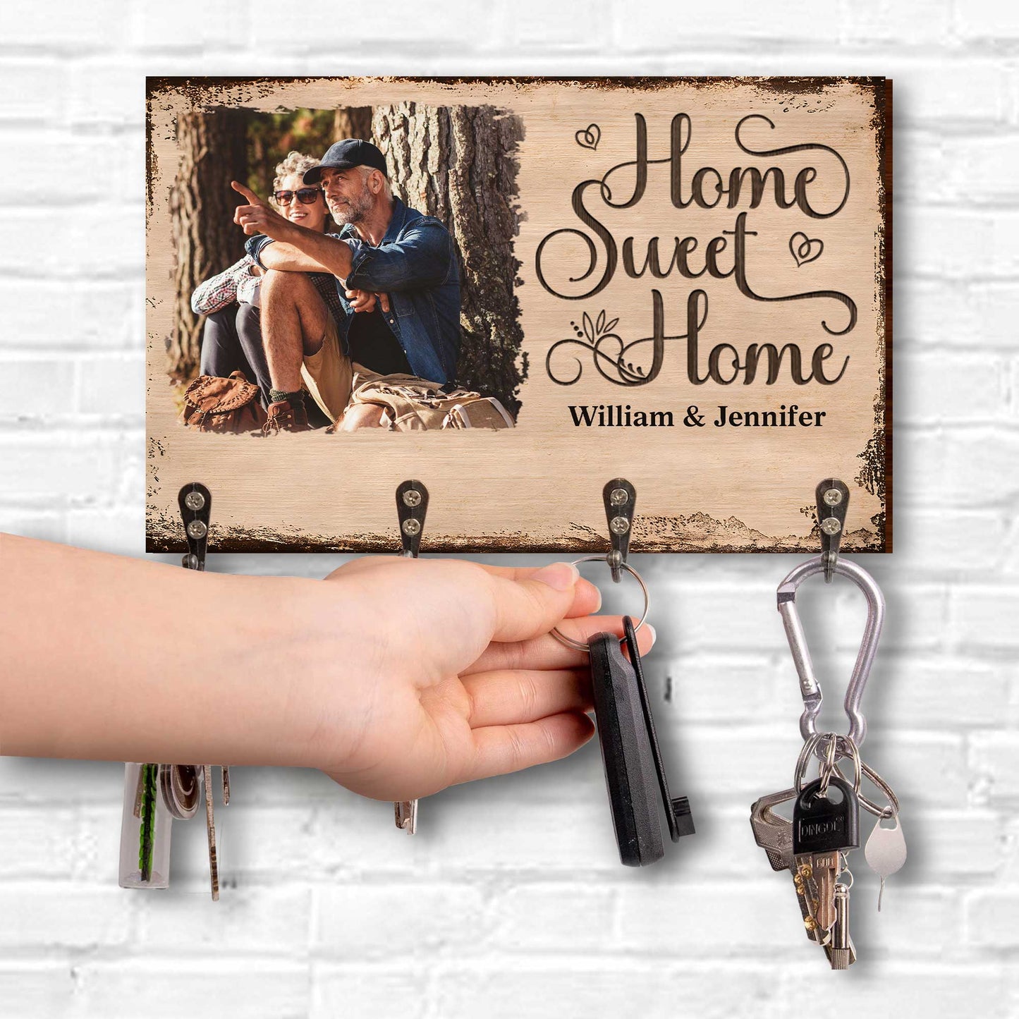 Home Sweet Home With Photo of A Couple