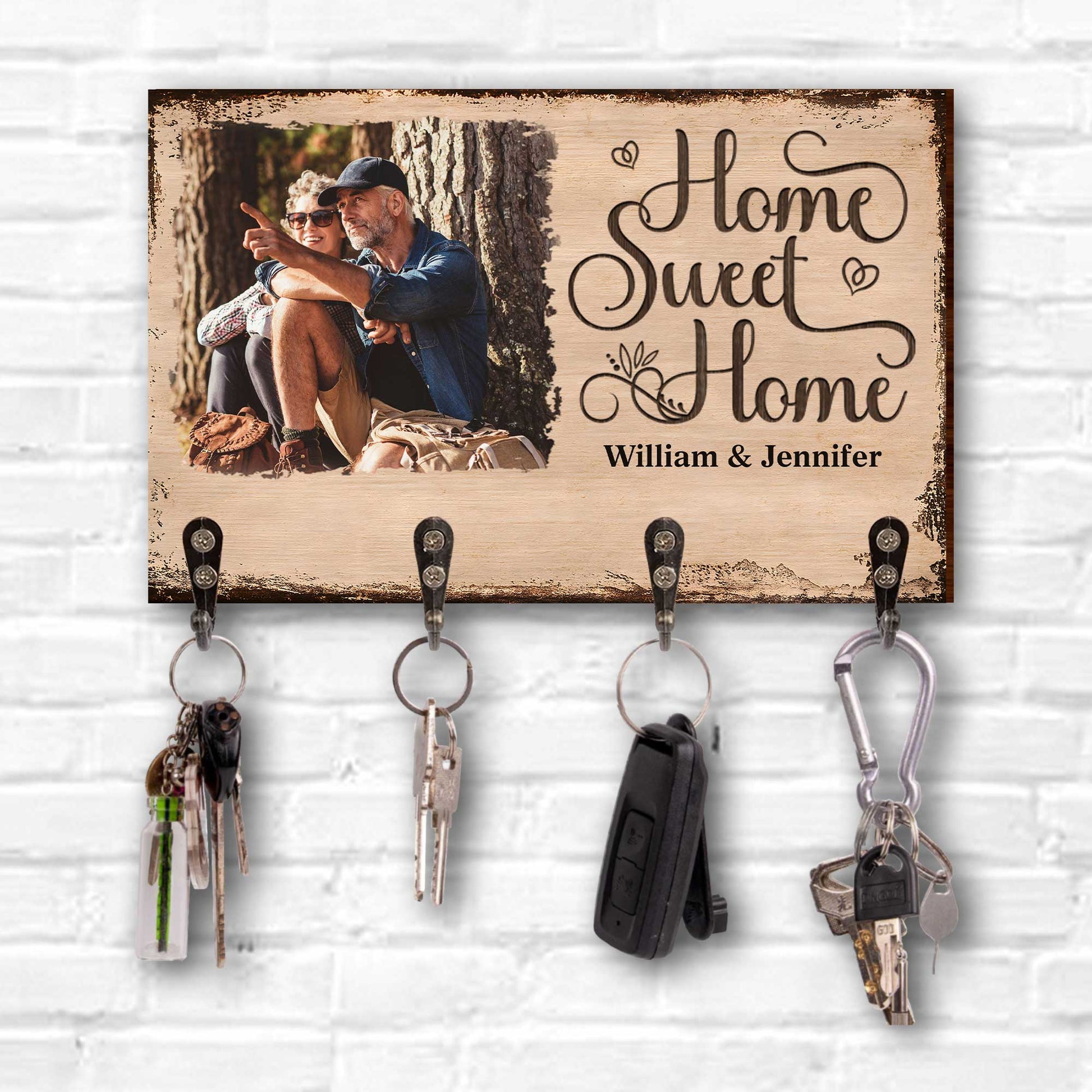 Home Sweet Home With Photo of A Couple