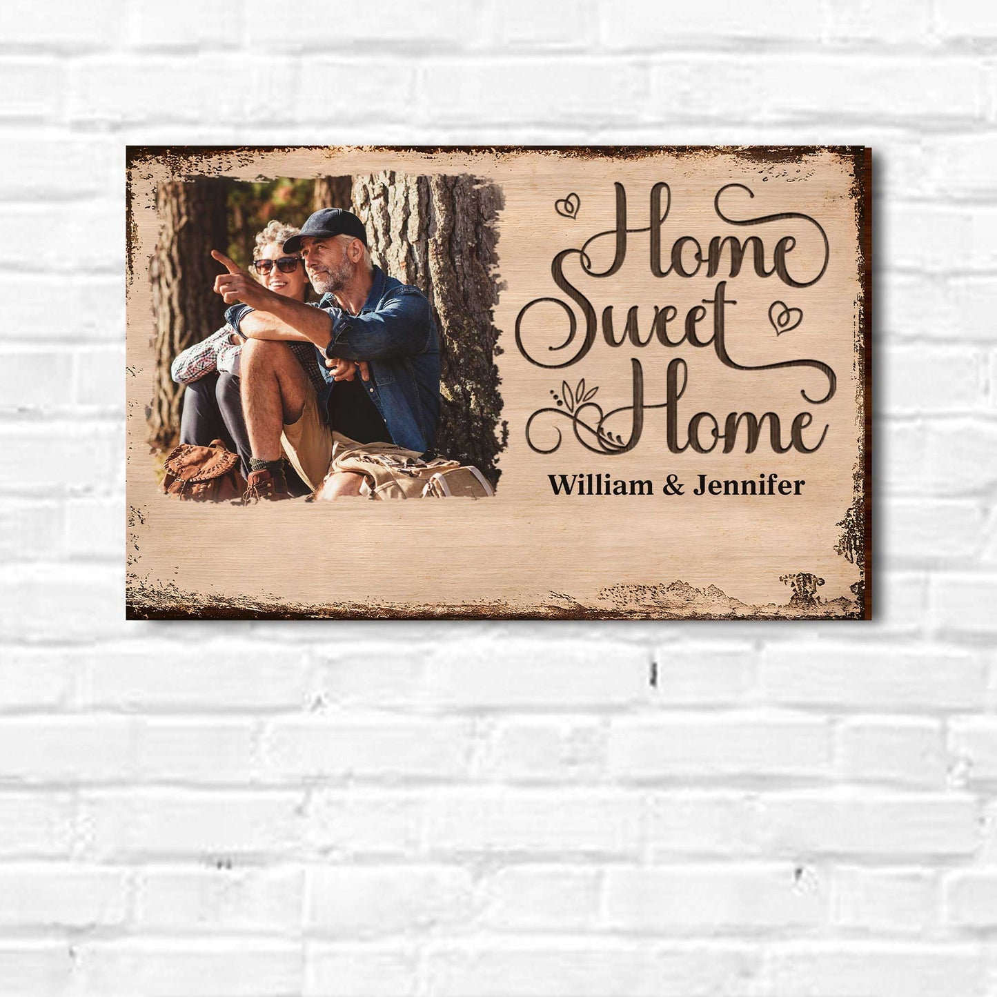 Home Sweet Home With Photo of A Couple