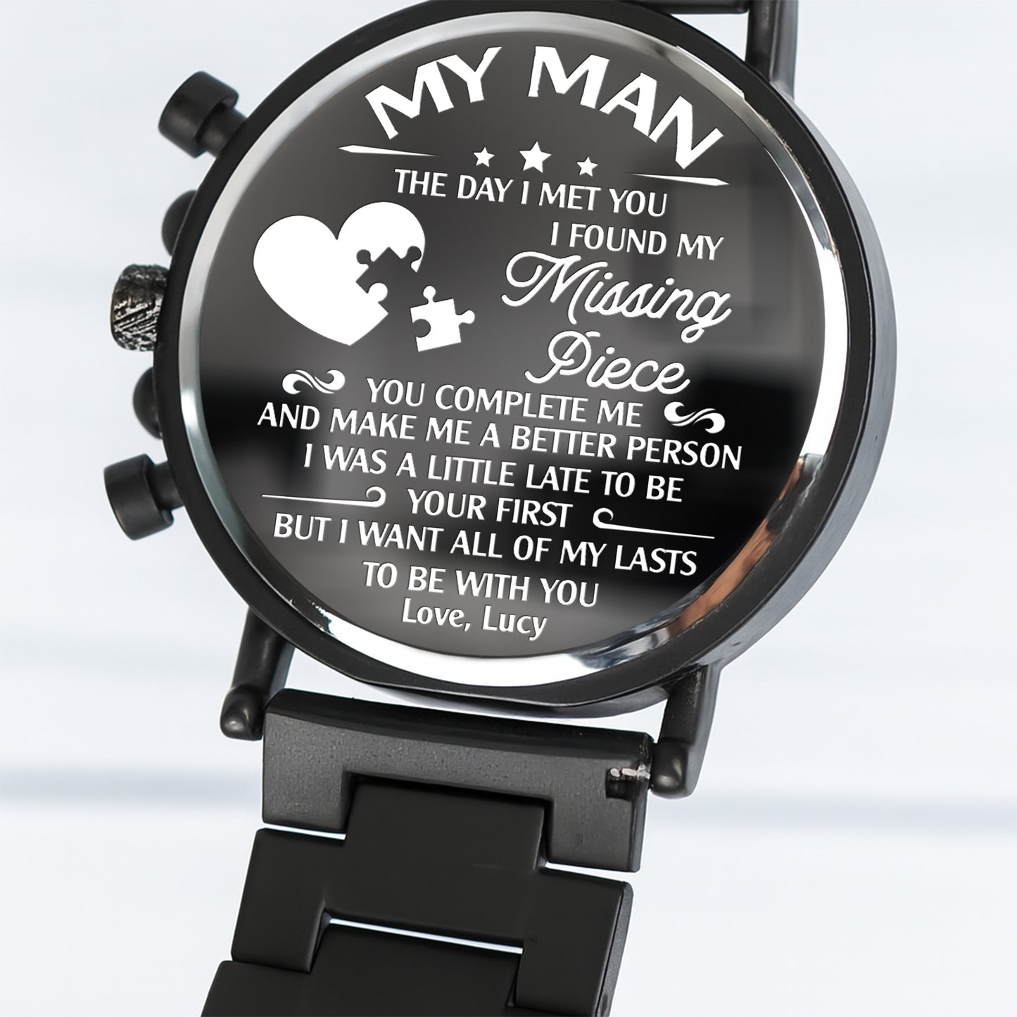 My Man, The Day I Met You, Hearts And Puzzle Pieces