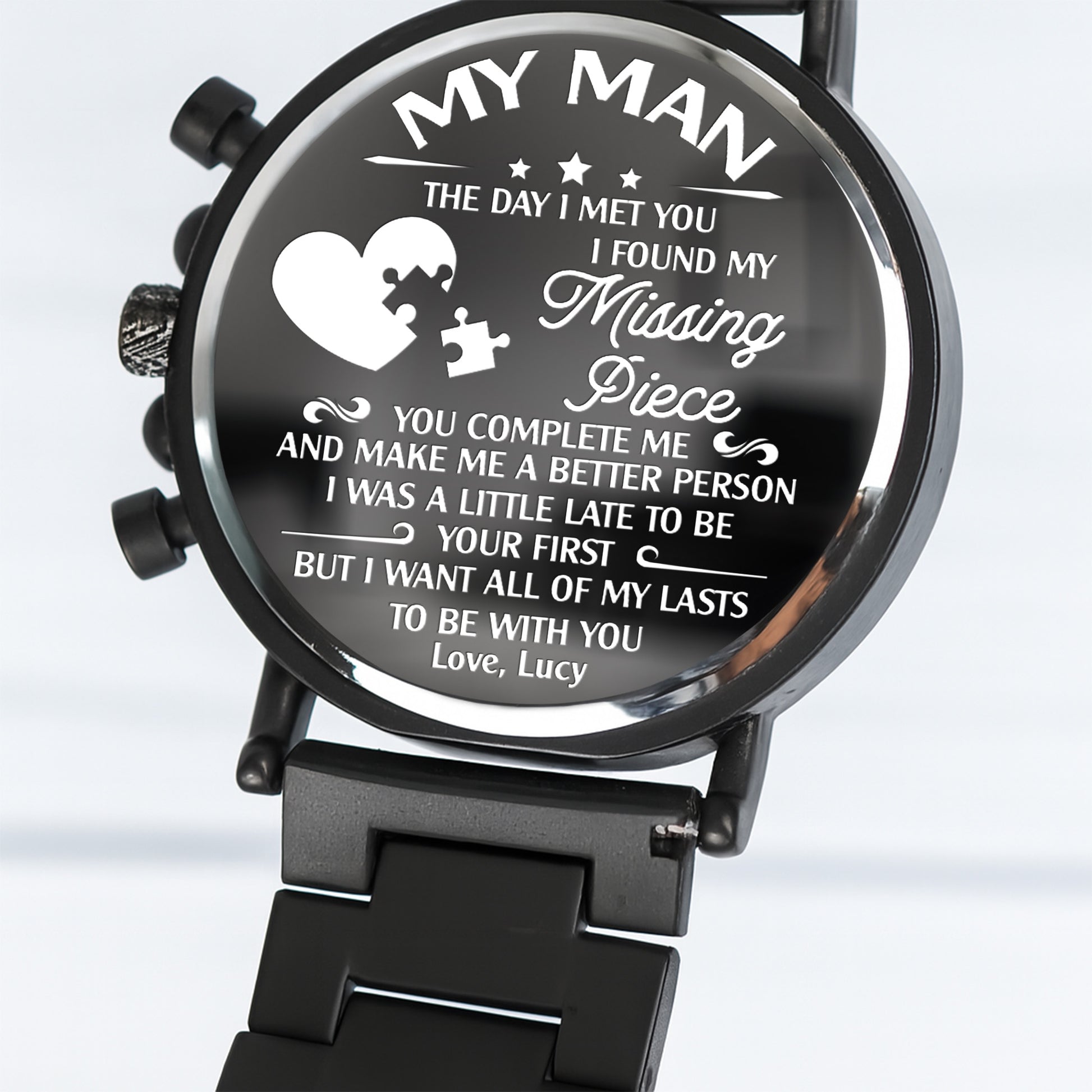 My Man, The Day I Met You, Hearts And Puzzle Pieces