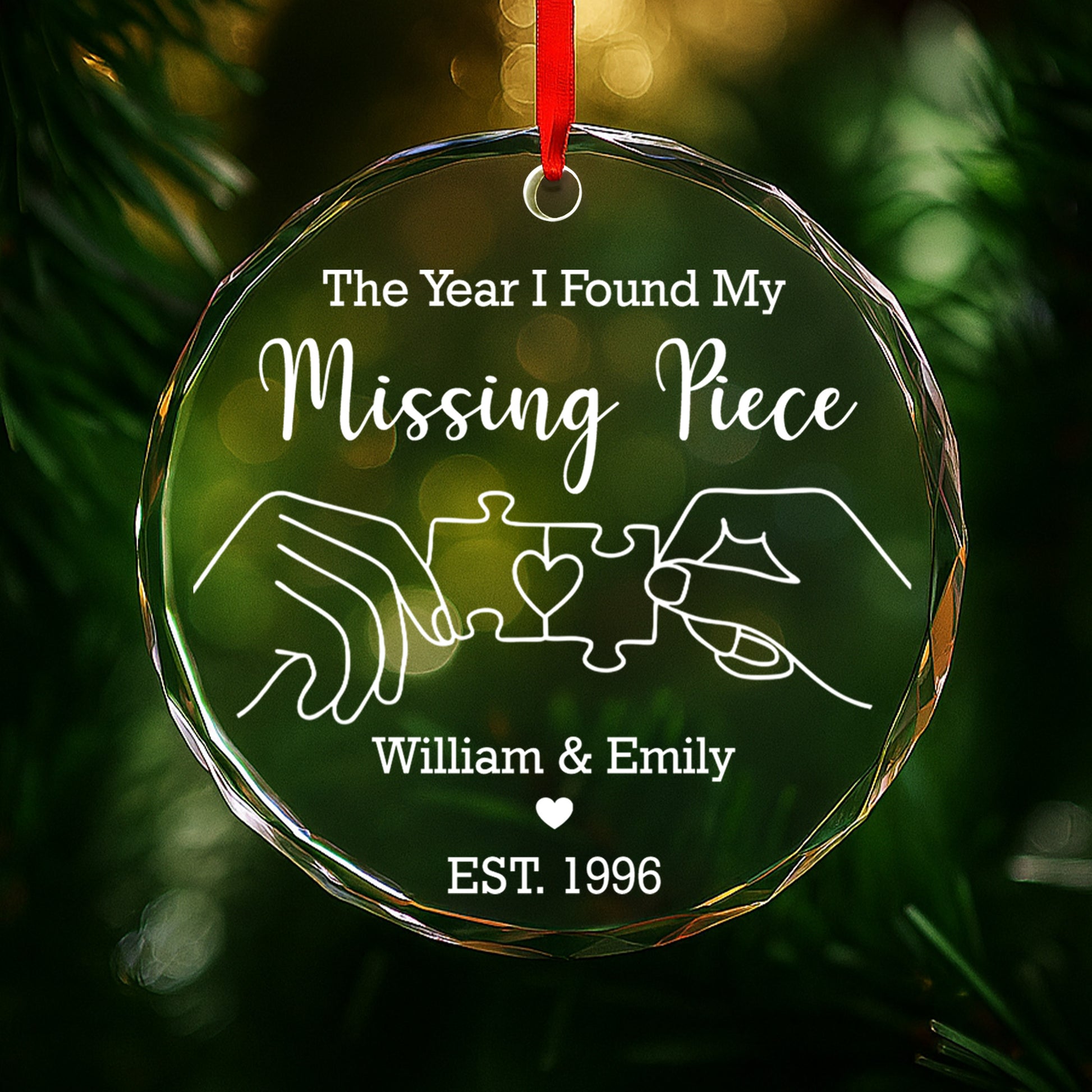 The Year I Found My Missing Piece, Puzzle And Hands Design