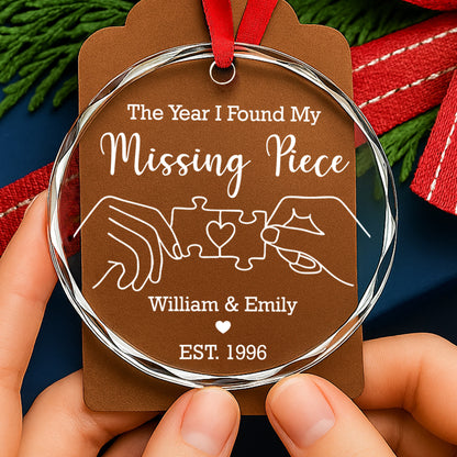 The Year I Found My Missing Piece, Puzzle And Hands Design