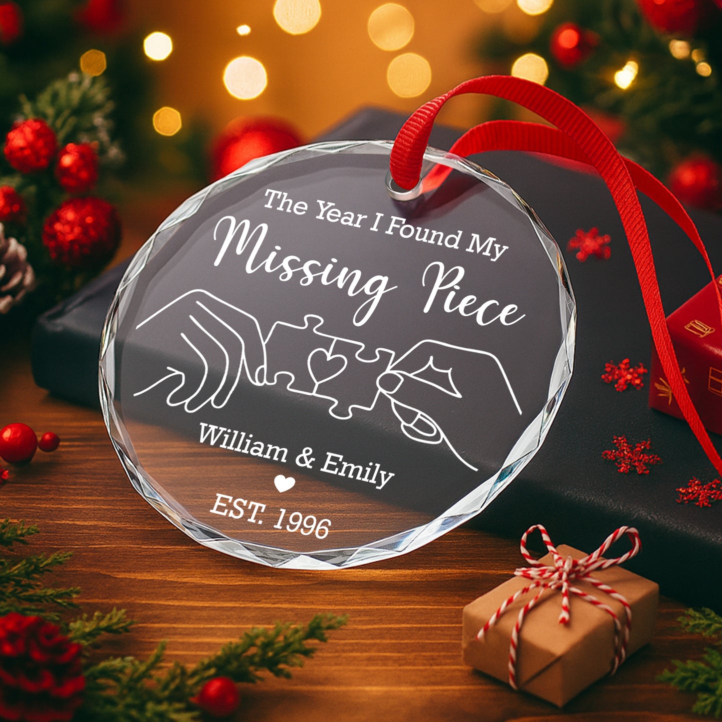 The Year I Found My Missing Piece, Puzzle And Hands Design