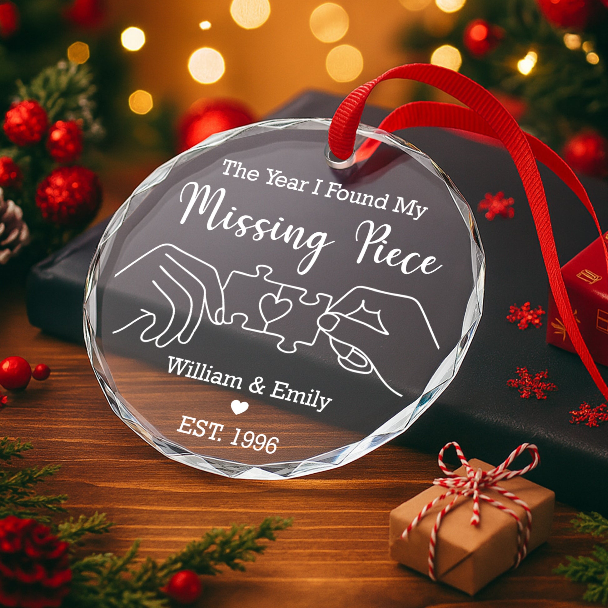 The Year I Found My Missing Piece, Puzzle And Hands Design