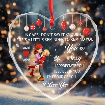 Little Reminder I Love You With Couple And Heart