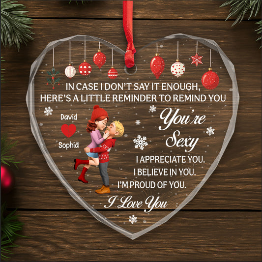 Little Reminder I Love You With Couple And Heart