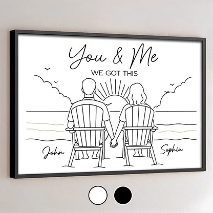 You & Me We Got This, Couple Watching Sunrise