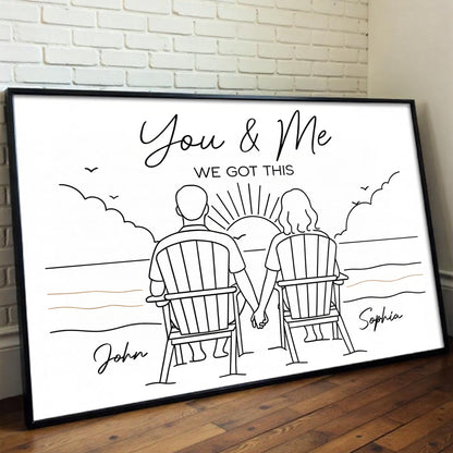 You & Me We Got This, Couple Watching Sunrise