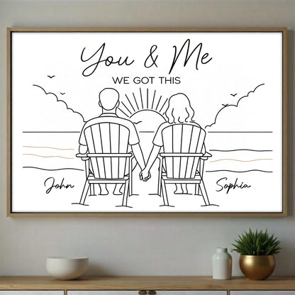 You & Me We Got This, Couple Watching Sunrise