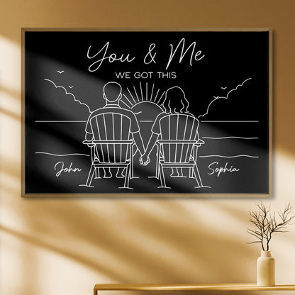 You & Me We Got This, Couple Watching Sunrise