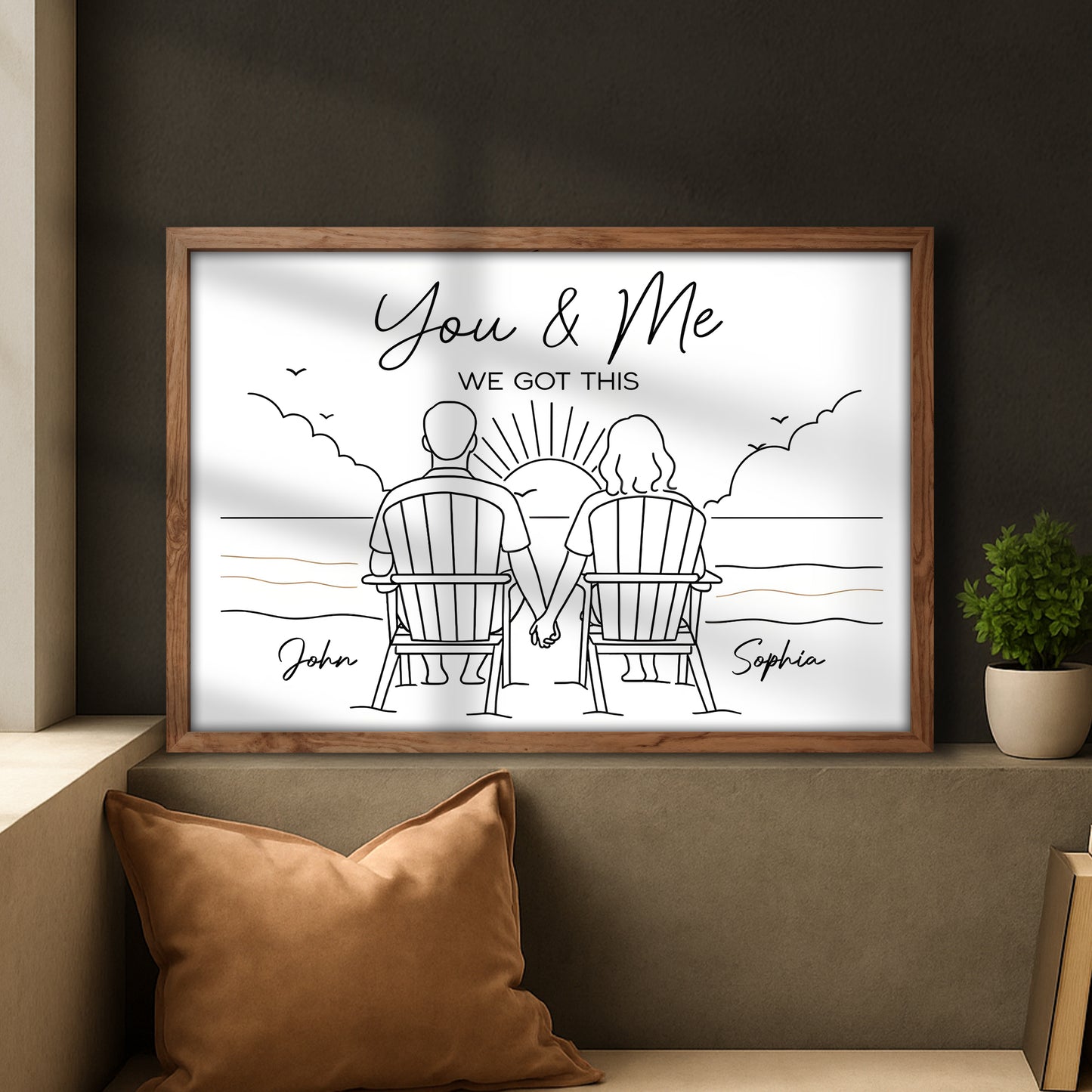 You & Me We Got This, Couple Watching Sunrise