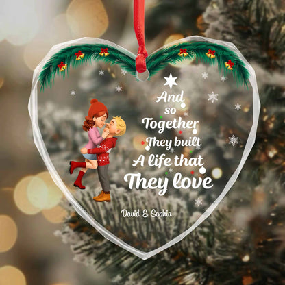And So Together They Built A Life That They Love, Couple With Christmas Theme